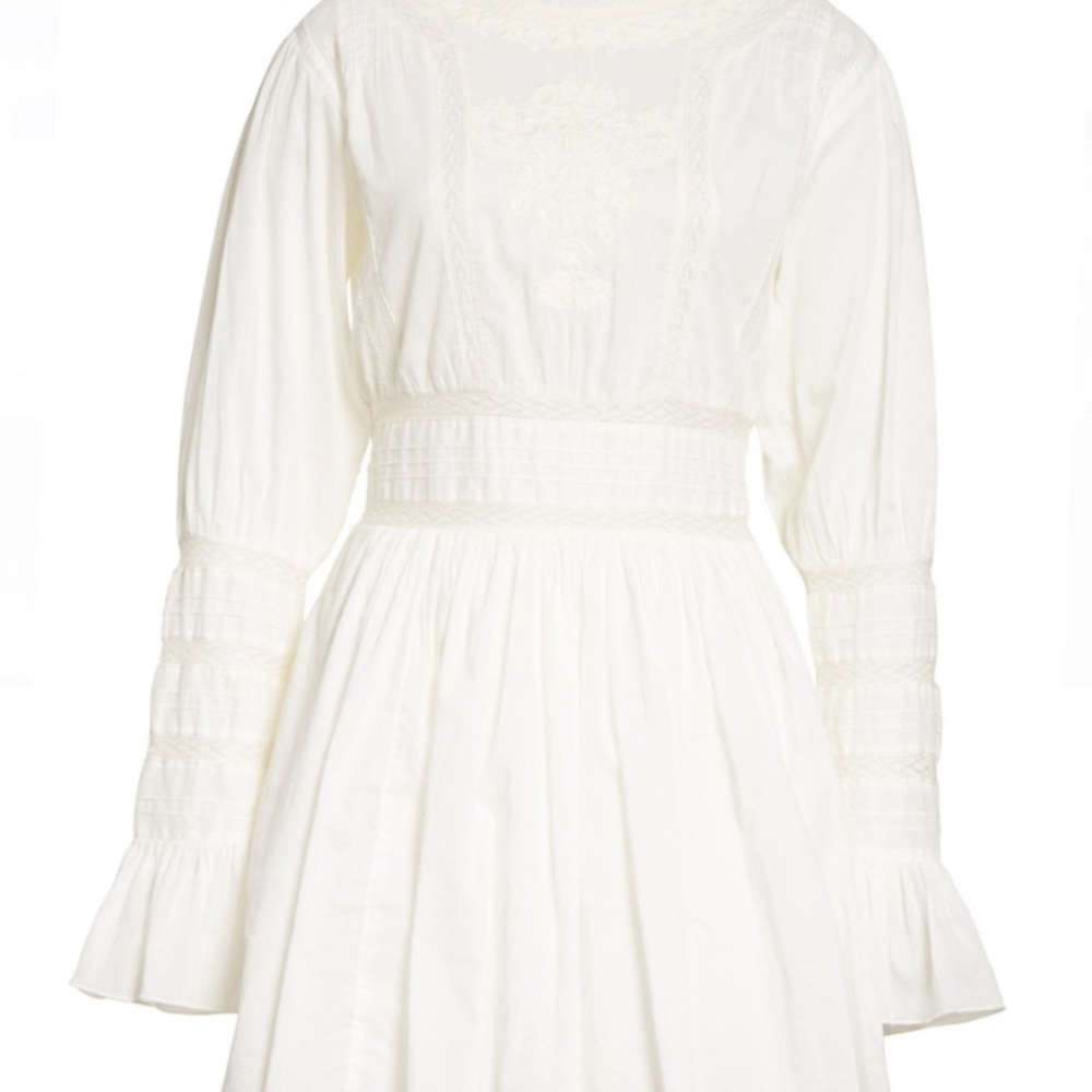 Free People Victorian style mini dress